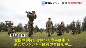 【独自】陸上自衛隊の“精鋭”レンジャー教育を年度内中止　一部除き全国で「情勢の変化をうけ」死亡事故も相次ぐ|TBS NEWS DIG