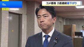 「3000円台に向けて全く安心する暇はない」小泉進次郎農水大臣　コメ平均価格5キロ4223円　2週連続で値下がり|TBS NEWS DIG