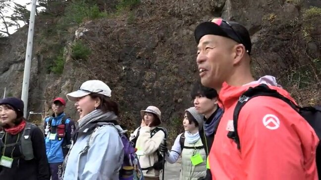みちのく潮風トレイルの魅力を体験　プロアドベンチャーレーサー田中陽希さん「自分の五感を通じて感じて」　　岩手|TBS NEWS DIG