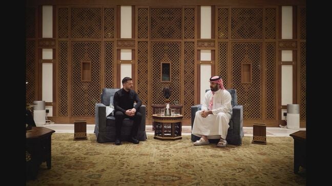 ゼレンスキー大統領　サウジアラビア訪問　防衛協定に署名|TBS NEWS DIG