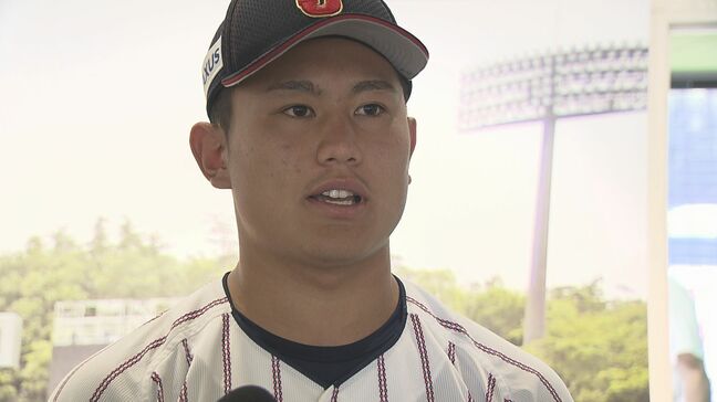 「高いレベルで挑戦したい」U18侍ジャパン選出の学法石川・大栄選手がプロへ意欲 福島|TBS NEWS DIG