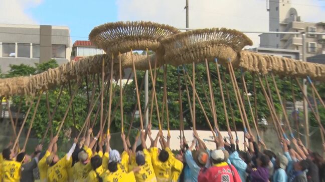 “美しさ”を誇る 300年の伝統「大山区大綱引き」　迫力満点のアギエー勝負|TBS NEWS DIG