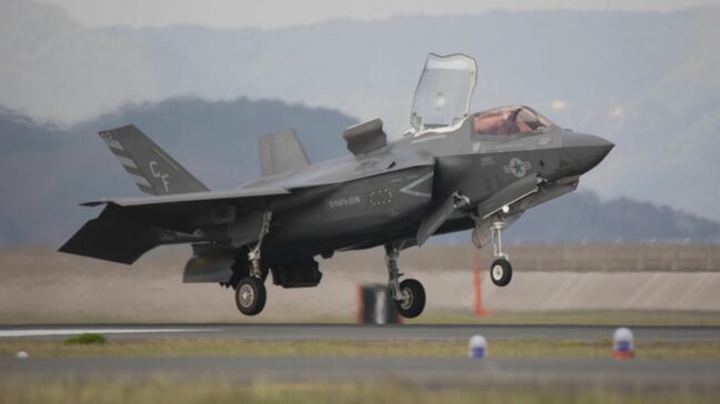 岩国基地に“F35B新部隊”配備 事前通告なしの配備に抗議するよう市民団体が市に申し入れ|TBS NEWS DIG