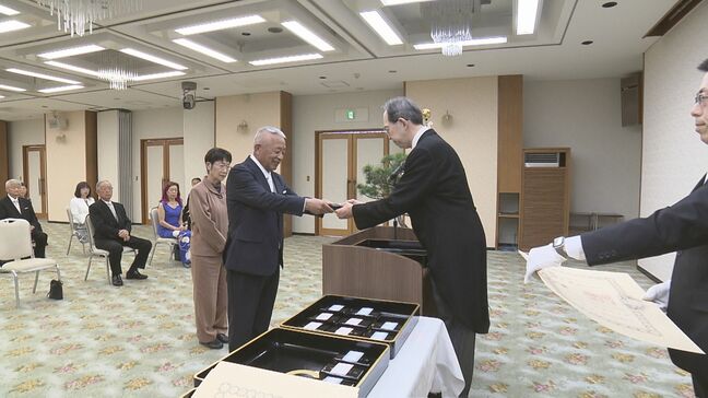 「受章を励みにさらなる努力を」春の叙勲伝達式　県内から62人　福島|TBS NEWS DIG