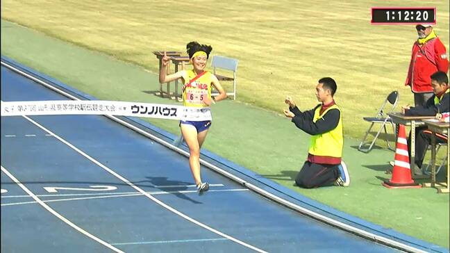 山形県高校駅伝2025 女子 フィニッシュ順位|TBS NEWS DIG