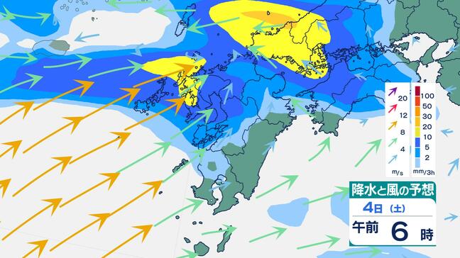 【大雨情報】今夜から九州北部で「警報級の大雨」と「竜巻など突風」のおそれ　各県気象台が発表【雨風シミュレーション】|TBS NEWS DIG