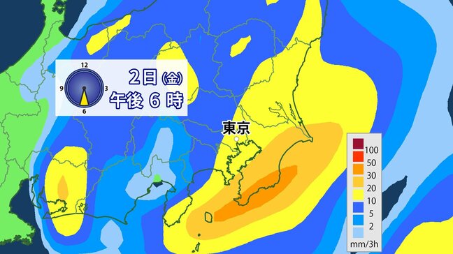 【GW後半の天気】2日(金)は関東で警報級大雨の恐れ　3日(土)と5日(月)は行楽日和　連休最終日は雨　夏日続出で熱中症対策を【3時間ごとの雨のシミュレーション】|TBS NEWS DIG