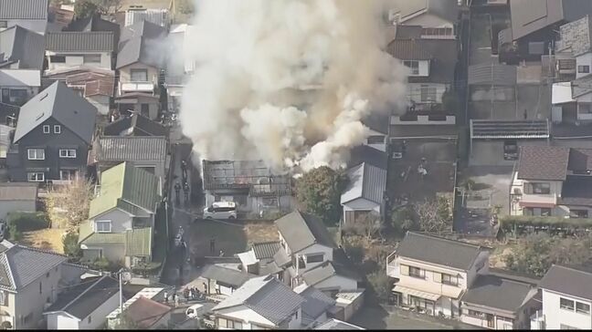 延岡市で住宅1棟を全焼する火事|TBS NEWS DIG