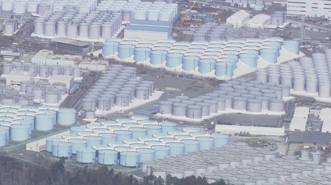 処理水タンク　一部エリアで解体完了　東京電力福島第一原発|TBS NEWS DIG