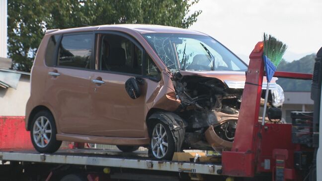 長野市で車とオートバイ合わせて3台が絡む事故 男女3人が重傷 |TBS NEWS DIG