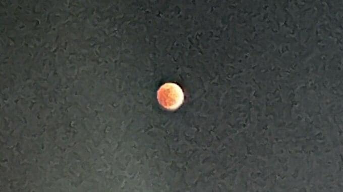 【皆既月食】長崎の夜空にくっきり　神秘の「赤銅色」に染まる皆既月食、絶好の条件で観測中|TBS NEWS DIG