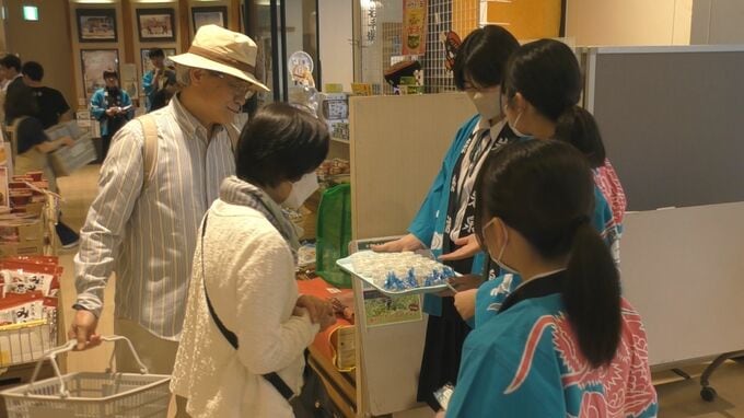中学生が修学旅行で訪れた東京で地元のヨーグルトや調味料などを販売し、地域の魅力発信　岩手|TBS NEWS DIG