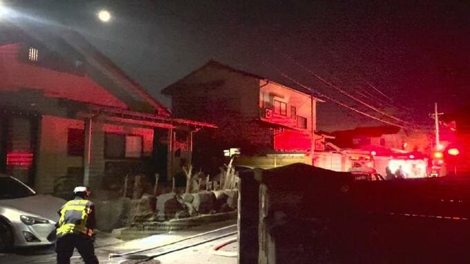 小動物を駆除しようとして…住宅の屋根裏焼く 夜の住宅街一時騒然　富山市　|　富山のニュース｜天気・防災｜チューリップテレビ