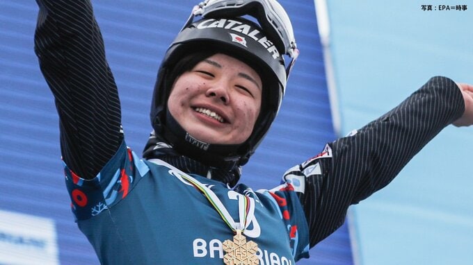 21歳三木つばき、日本勢初のアルペン総合優勝「とても興奮しています」3月末の世界選手権で連覇目指す【スノーボード】|TBS NEWS DIG