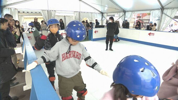 湯田温泉にスケートリンク　来年オープンの新施設ではさらに大きなスケートイベントも|TBS NEWS DIG
