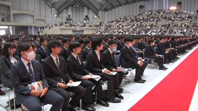 希望を胸に1853人が学生生活スタート　琉球大学で入学式|TBS NEWS DIG