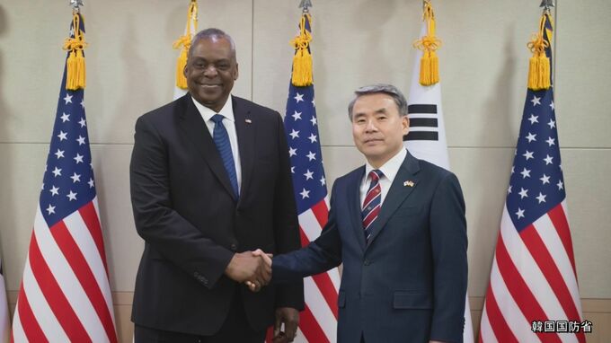 米韓国防トップが会談　北朝鮮の核・ミサイルの高度化踏まえた演習規模拡大へ|TBS NEWS DIG