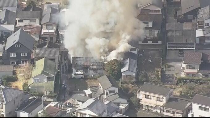 延岡市で住宅1棟を全焼する火事　|　MRTニュース ｜ ＭＲＴ宮崎放送