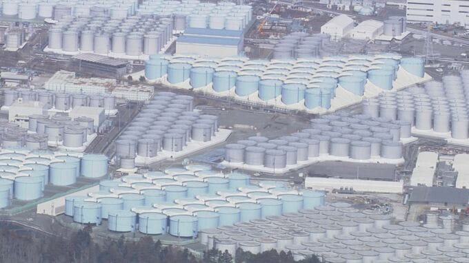 処理水タンク　一部エリアで解体完了　東京電力福島第一原発|TBS NEWS DIG