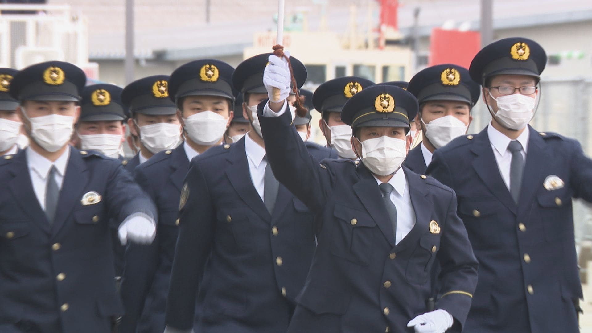 警察の力が試される1年」3年ぶり石川県警の年頭視閲式 | 石川県の