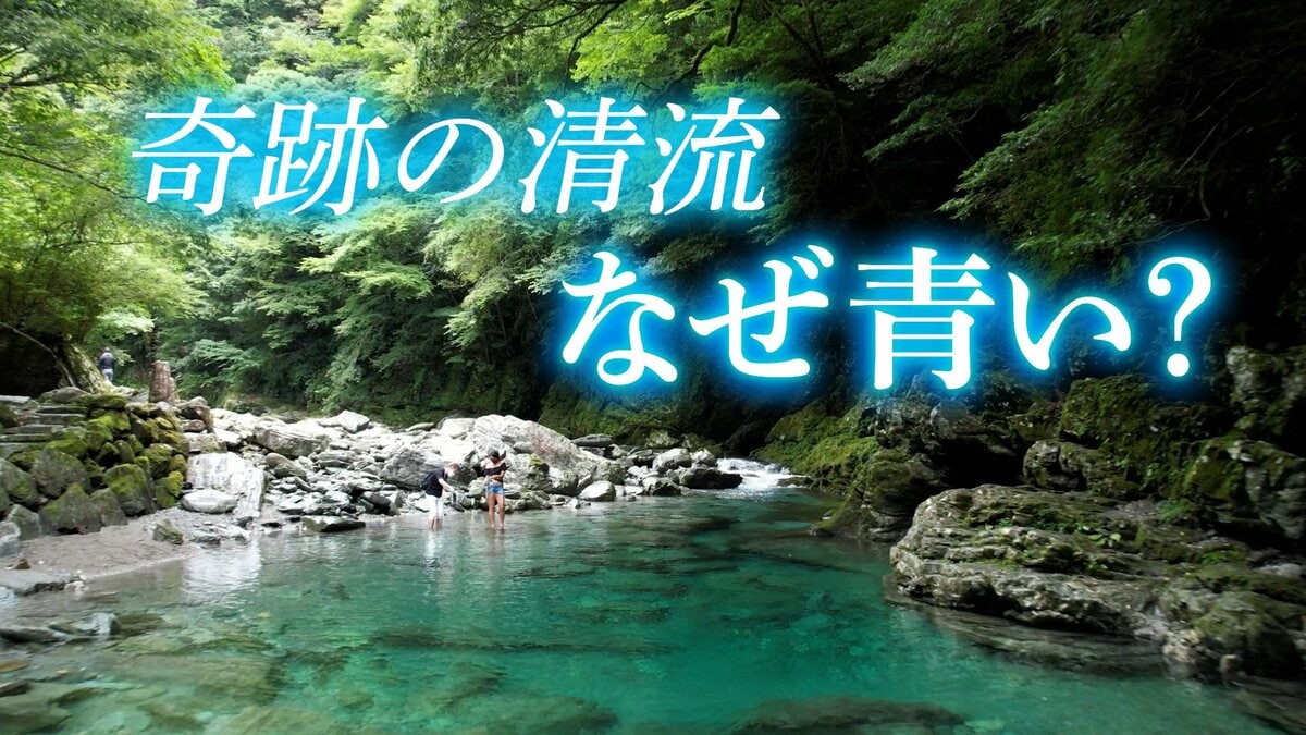 透き通る青 仁淀ブルー はなぜ青い 奇跡の清流 仁淀川 の秘密を調べてみた Tbs News Dig 1ページ