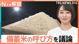 「ヴィンテージ米」「熟成米」など…備蓄米の呼び方を議論、「恵みのコメ」との街の声も【Nスタ解説】|TBS NEWS DIG