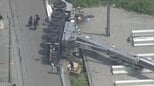 17トンの重りを吊り上げていたクレーン車がバランスを崩し横転　荷台から滑り落ちた300キロの鉄板の下敷きになった現場責任者の65歳男性が死亡　福岡･大牟田市|TBS NEWS DIG