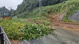 国道に土砂が流れ込む 全面通行止め 大分・竹田市 | 大分のニュース|OBS NEWS|大分放送