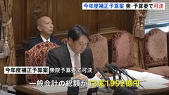 今年度補正予算案が衆・予算委で可決　一般会計総額13兆円超　低所得世帯への7万円給付など盛り込む| TBS CROSS DIG with Bloomberg