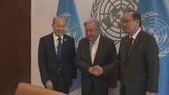 広島・長崎両市長がグテーレス国連事務総長と面会　NPT再検討会議| TBS CROSS DIG with Bloomberg