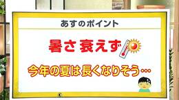 高知の天気　２０日　残暑続く　山沿いでは局地的な雨に注意　山岸拓気象予報士が解説|TBS NEWS DIG