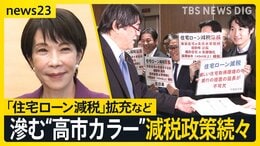 “税”めぐる議論が本格化…「住宅ローン減税」「“年収の壁”引き上げ」など“高市カラー”にじむ減税政策で国民負担どうなる？一方で財源は【news23】|TBS NEWS DIG