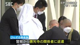 盗難のびんずる尊者像が善光寺へ 容疑者は「像があると不幸に」など供述 長野市|TBS NEWS DIG