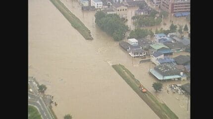 死者10人「東海豪雨」から25年 決壊した新川沿いで犠牲者追悼 ｢まだ