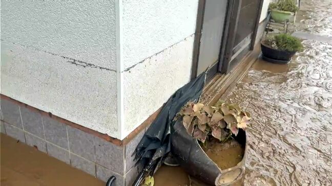 床上浸水1棟　県道2か所土砂崩れ　甑島で記録的短時間大雨情報135ミリ　鹿児島|TBS NEWS DIG