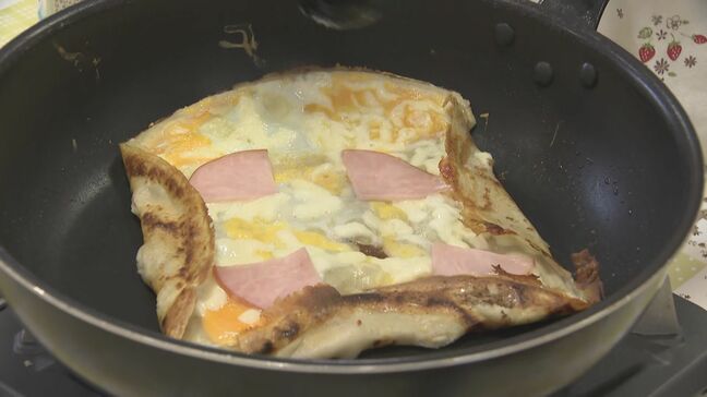 信州名物のソバでガレット！「自分でもこんなに作れる」　自分たちで育てた新ソバで挑戦|TBS NEWS DIG