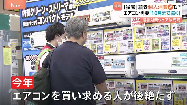 日経平均また最高値更新　高止まり背景に「猛暑」による消費の下支えも|TBS NEWS DIG