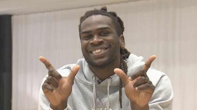 【動画あり】ほぼノーカット 長崎ヴェルカの大黒柱で人気者！JB（ジャレル・ブラントリー選手）に直撃インタビュー！|TBS NEWS DIG