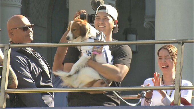 大谷翔平 ドジャース1年目は歓喜のパレードで締めくくる ！ 史上初の“50－50”＆WS制覇、25年は東京で開幕＆二刀流復活へ|TBS NEWS DIG