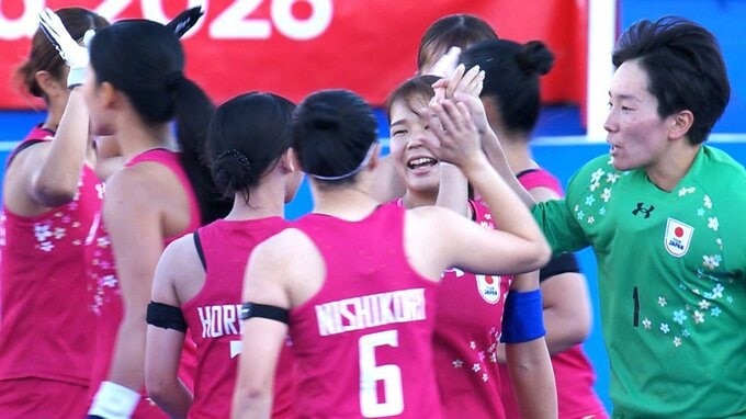 ホッケー女子“さくらジャパン”が銅メダル！3位決定戦で韓国を下し2大会ぶりの表彰台【アジア大会】|TBS NEWS DIG