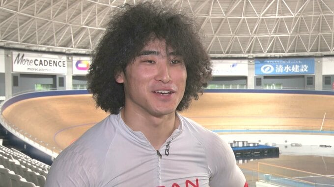 アフロヘアが目印の次世代エース 自転車競技・中石湊選手（21）驚異のトップスピードと持続力を武器に大舞台へ挑む【アジア大会】　|　北海道のニュース｜HBC北海道放送