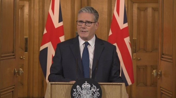 英スターマー首相が高市総理に祝意「日本初の女性総理としての歴史的な選出」