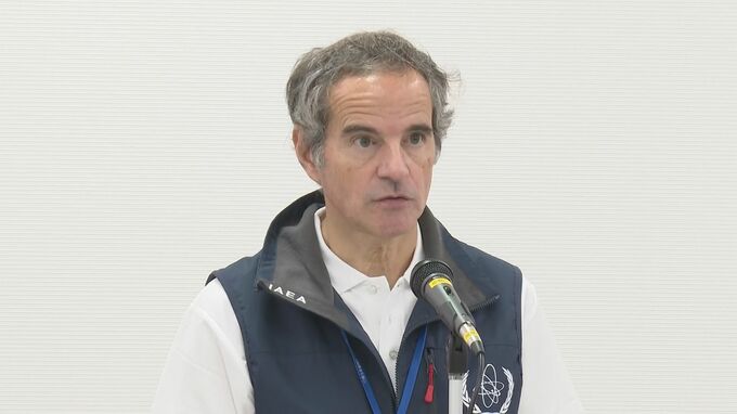 IAEAグロッシ事務局長 イランの核施設への査察「実行できると確信」イランに協力求める