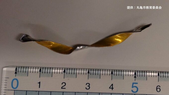 丸亀市の学校給食から長さ5センチの金属片　うずら卵の缶詰のふたの一部か　健康被害の報告はなし【香川】　|　岡山・香川のニュース | 天気 | RSK山陽放送