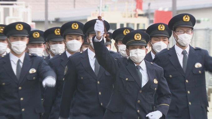 「警察の力が試される１年」３年ぶり石川県警の年頭視閲式　|　石川県のニュース｜MRO北陸放送