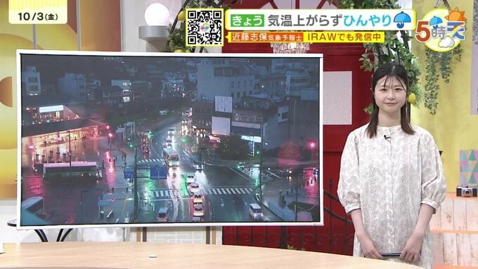 【10/4･5（土日）広島天気】ぐずつく週末　土曜は雨が降ったりやんだり　日曜はだんだん弱まる　猛暑になると花粉が増える！？来年春の予想は　|　RCC NEWS | 広島ニュース | RCC中国放送