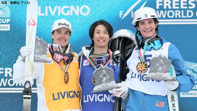 モーグル堀島行真、ミラノ五輪と同会場でV「この会場で勝てたことは弾みになる」W杯今季4勝目|TBS NEWS DIG