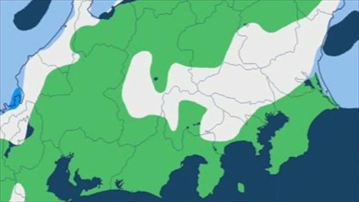 【大雪情報】関東甲信地方　２日昼過ぎから３日にかけて、山地では大雪となる所が　関東地方南部の平地でも積雪となる所が 【大雪と雨のシミュレーション】