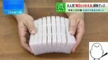 小さくしただけで爆売れの「掃除グッズ」…スポンジもクロスも“毎日取替え”が人気のワケは?【THE TIME,】|TBS NEWS DIG