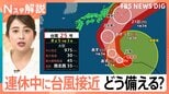 台風25号シルバーウィークに関東“接近”か 交通機関に影響は…旅への備えに旅行キャンセル保険も【Nスタ解説】|TBS NEWS DIG